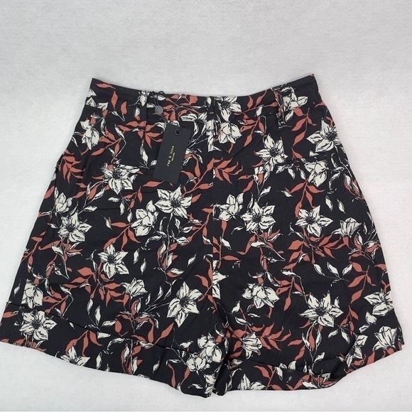 NWT Rag & Bone Ivy Printed Linen Shorts Size 0 - Picture 4 of 15